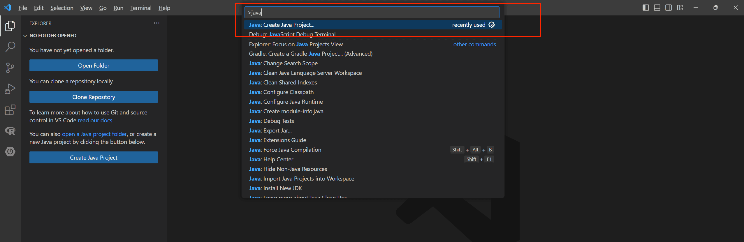 Visual Studio Code Maven